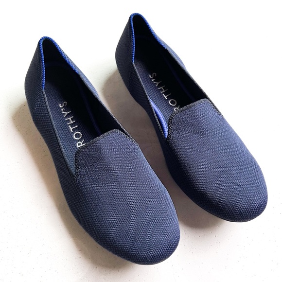 Rothy's Shoes - Rothys navy blue the loafer flats women’s 9